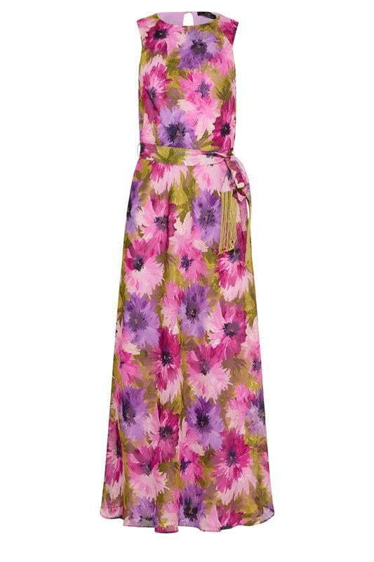 STAR Pink Floral Tassel Detail Dress | StarByJM 5