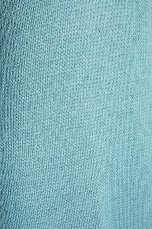 LTS Tall Women's Denim Blue Knitted Midi Dress | Long Tall Sally 5