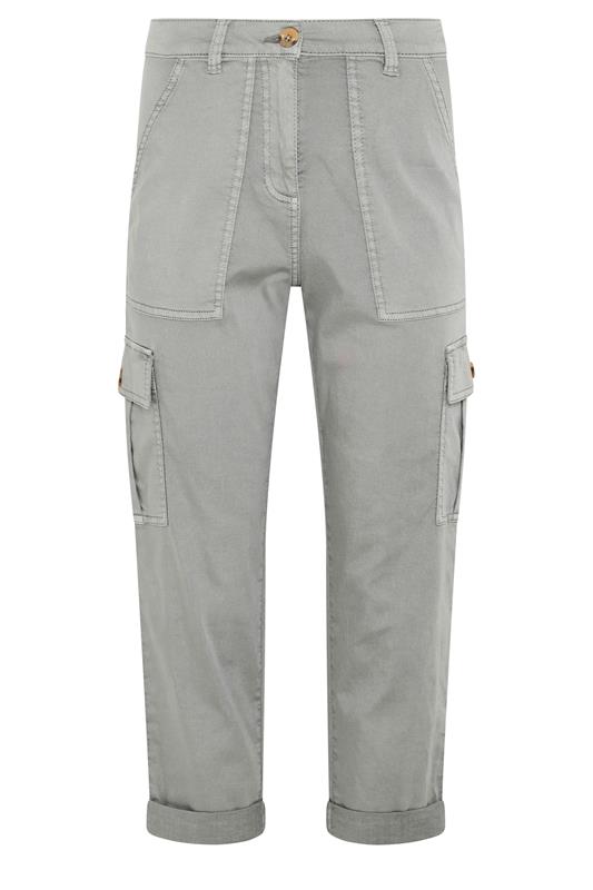 M&Co Petite Grey Cargo Trousers | M&Co 6