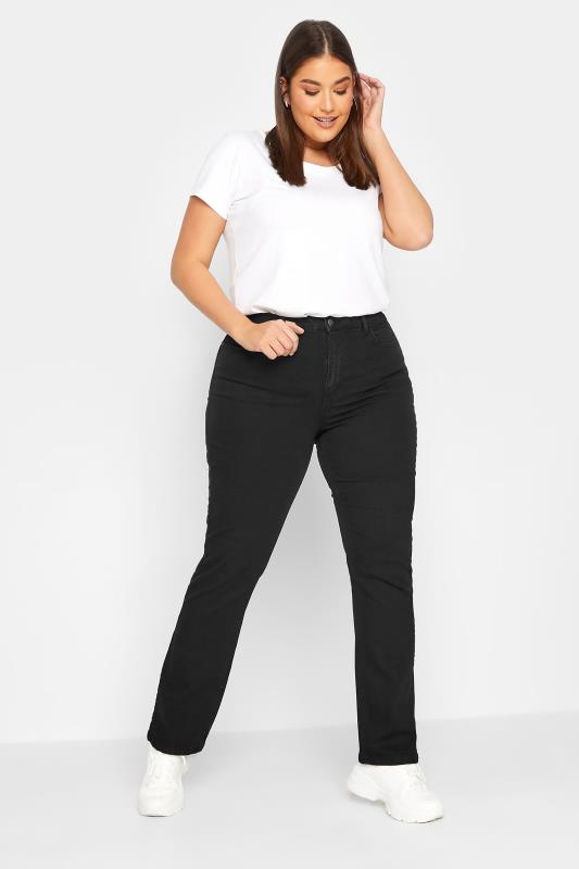 LTS Tall Women's Black MIA Slim Leg Jeans | Long Tall Sally 2