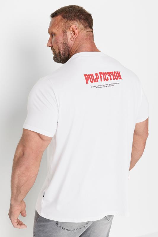BadRhino Big & Tall White Pulp Fiction T-Shirt | BadRhino 2
