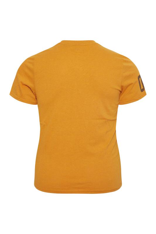 SUPERDRY Yellow Washed Logo T-Shirt | BadRhino 2