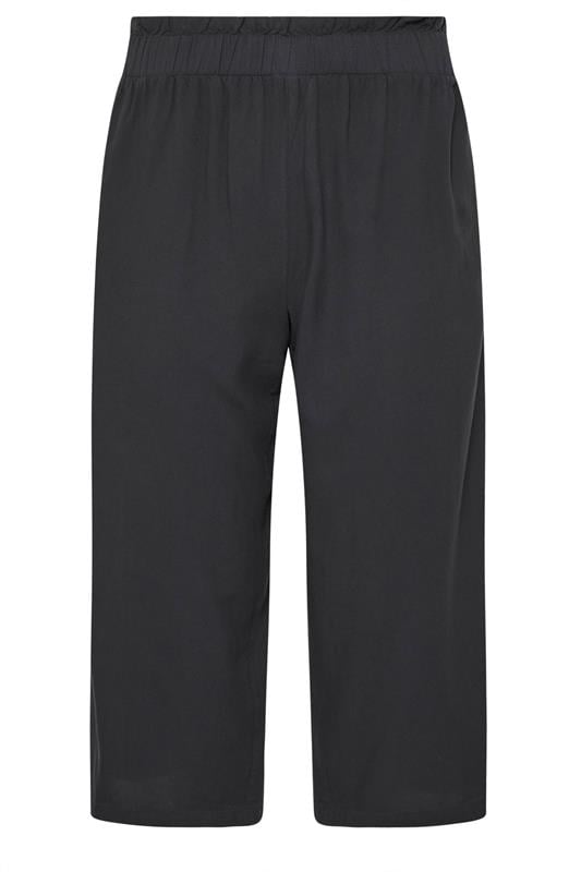 PixieGirl Petite Women's Black Acid Wash Cropped Trousers | PixieGirl 5