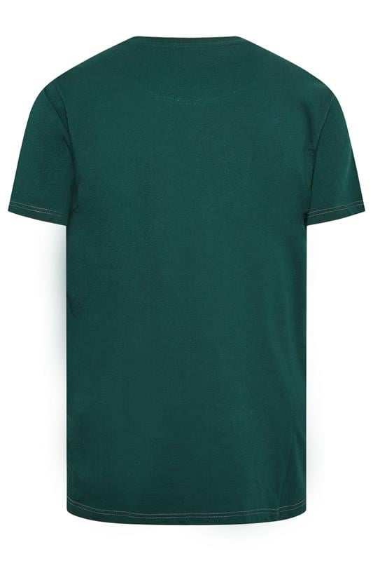 KAM Big & Tall Green Classic Legends Print T-Shirt | BadRhino 4