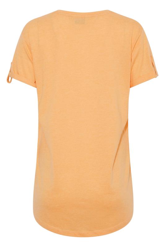 LTS Tall Orange Pocket T-Shirt 7
