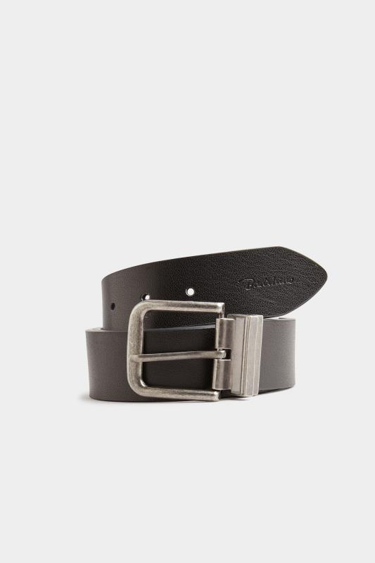 BadRhino Black/Brown Reversible Leather Belt | BadRhino 4