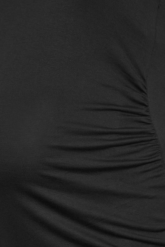 BUMP IT UP MATERNITY Plus Size Curve Black Bralette Support Vest Top | Yours Clothing  6