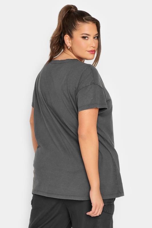 LIMITED COLLECTION Plus Size Grey 'Wild West' Printed T-Shirt | Yours Clothing 4