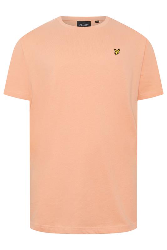 LYLE & SCOTT Big & Tall Terracotta Orange Core T-Shirt | BadRhino 2