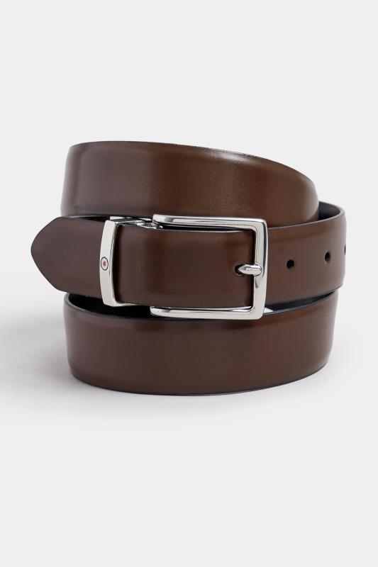 BEN SHERMAN Black & Brown Reversible Belt | BadRhino 4