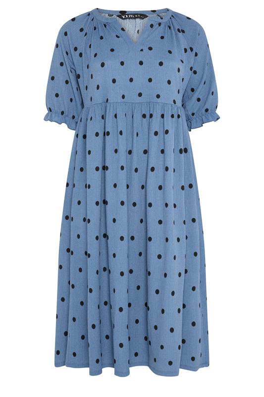 blue and white polka dot dress plus size Yours Women's Maxi Size 18-20 Blazer & Waistcoat:46 UK/US