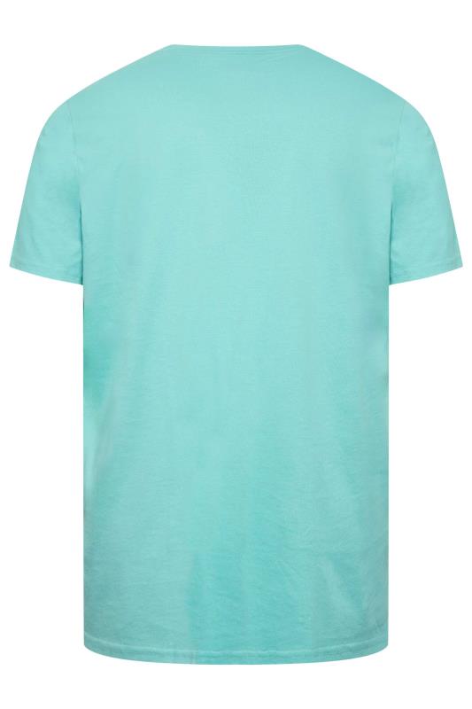 LYLE & SCOTT Big & Tall Blue Core T-Shirt | BadRhino 3