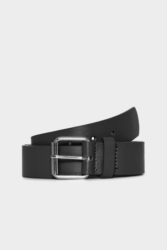 Men's  BadRhino Black PU Bonded Leather Belt