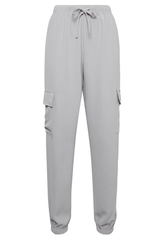 LTS Tall Women's Grey Cuffed Utility Trousers | Long Tall Sally 5