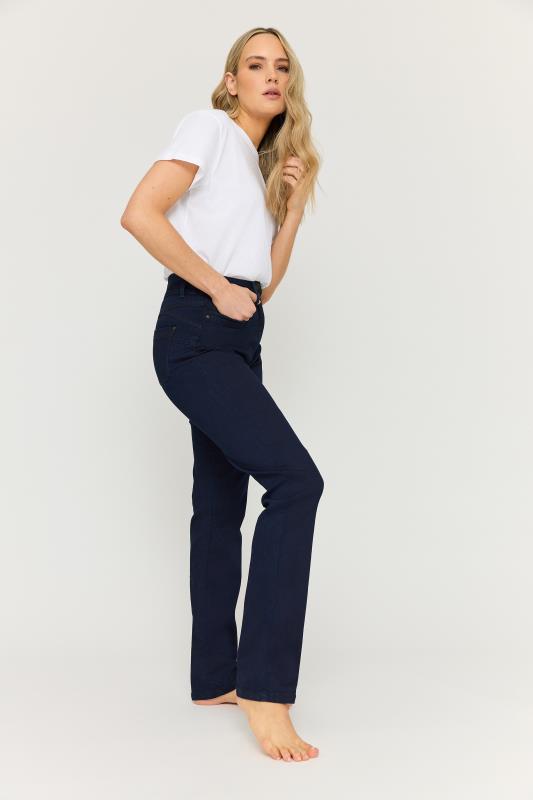 LTS PREMIUM Tall Women's Indigo Blue Lift & Shape Slim Leg Jeans | Long Tall Sally 1