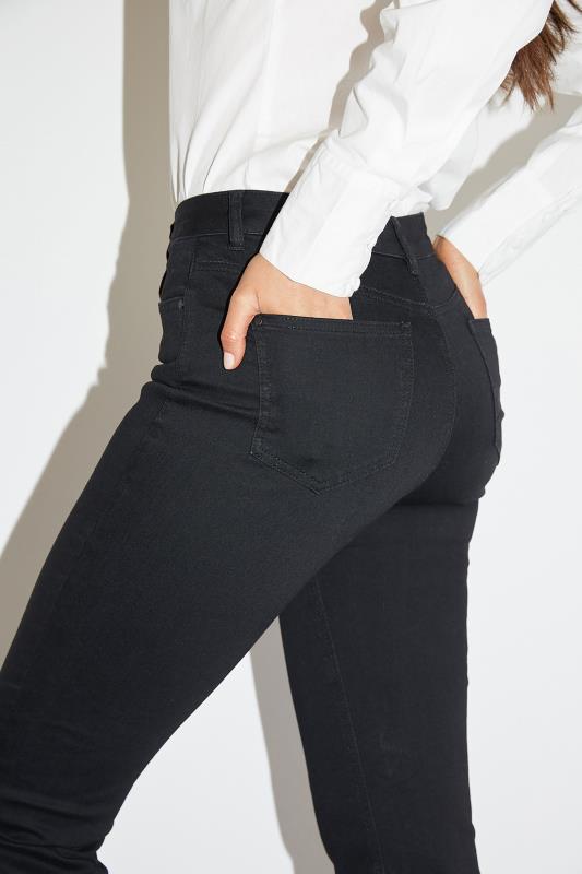 Black Ultra Stretch Bootcut Jeans | Long Tall Sally 5