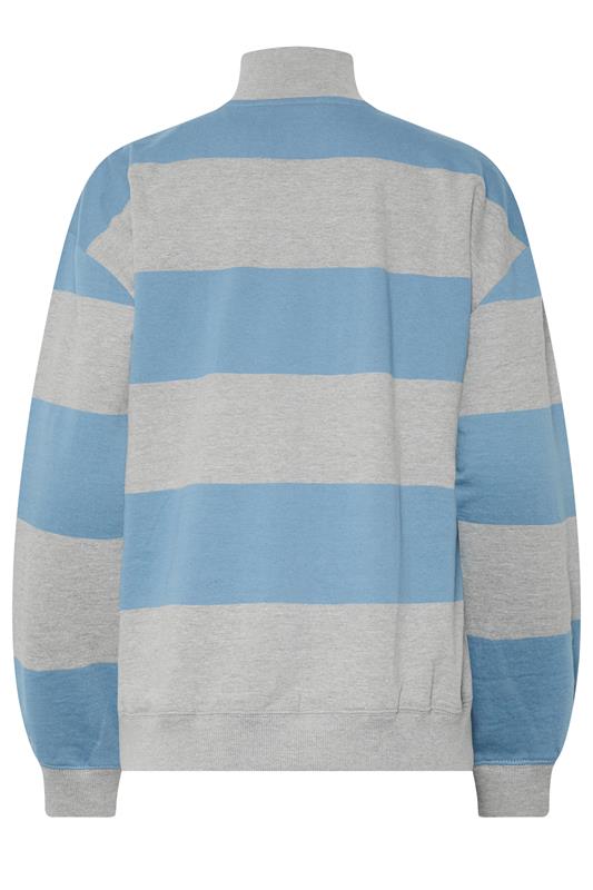 LTS Tall Women's Grey Half Zip Sweatshirt | Long Tall Sally 6