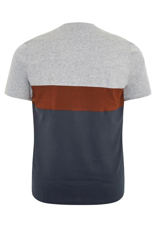 PENGUIN MUNSINGWEAR Big & Tall Grey Cut & Sew T-Shirt 2