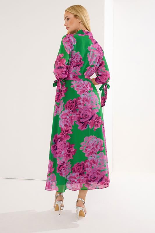 STAR Green Floral Shirt Dress | StarByJM 2