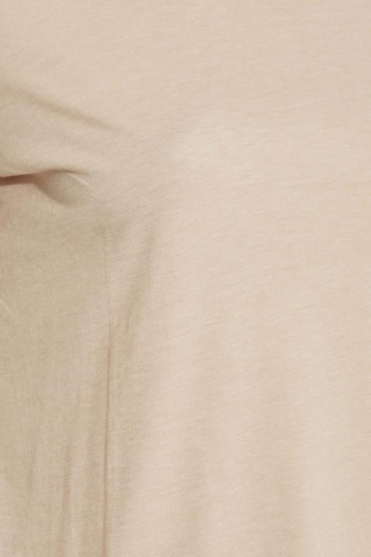 Plus Size Cream Long Sleeve T-Shirt | Yours Clothing  4