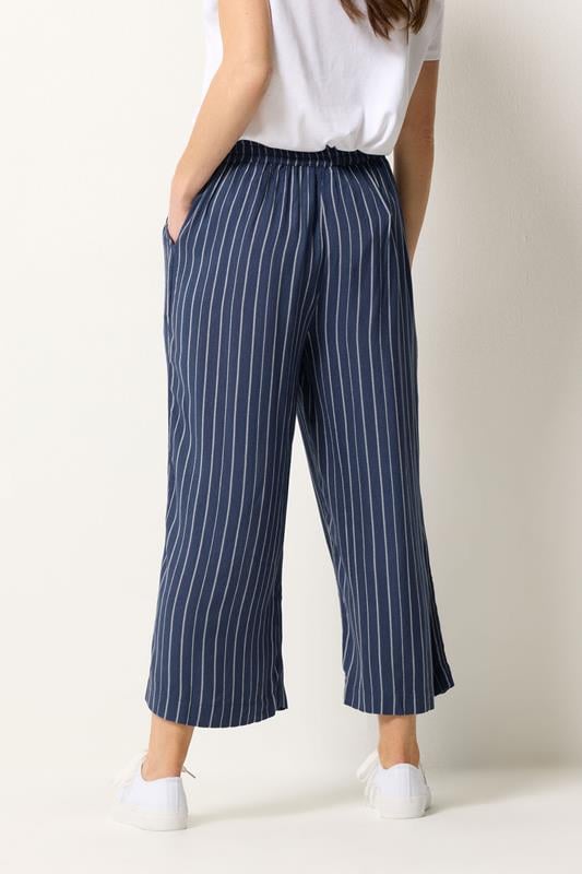 M&Co Blue Stripe Culottes | M&Co 2