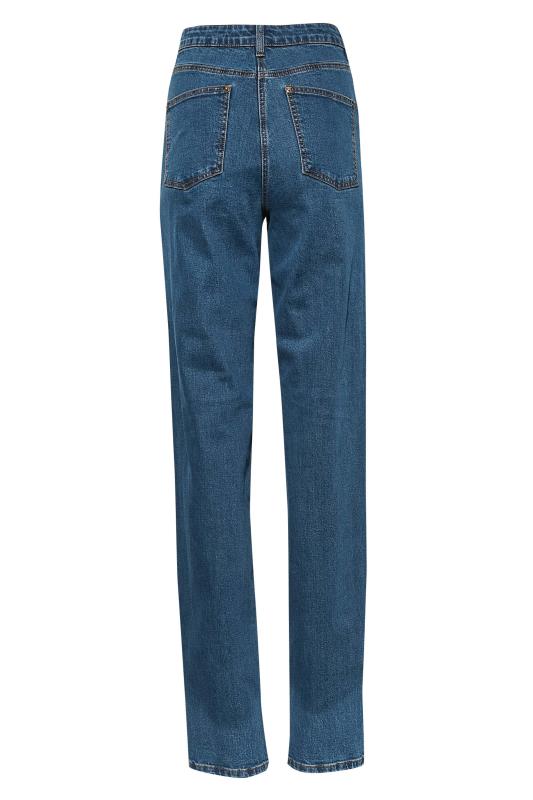 LTS Tall Women's Indigo Blue Washed UNA Mom Jeans | Long Tall Sally 6