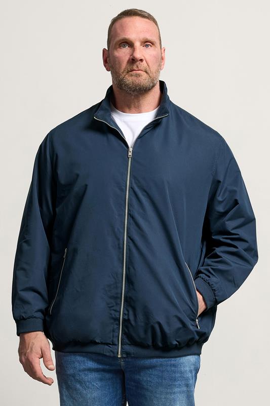  JACK & JONES Big & Tall Bomber bleu marine