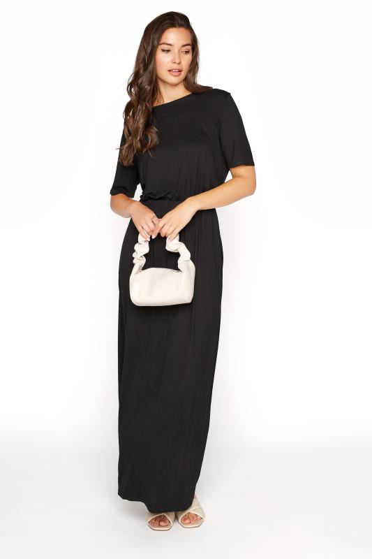 LTS Tall Black Pocket Midaxi Dress_B.jpg