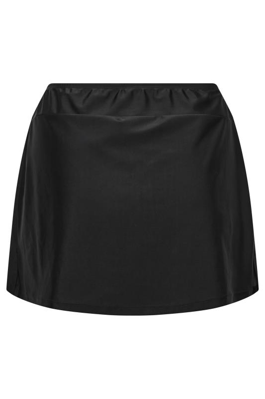 YOURS Curve Plus Size Black Swim Skirt | Yours Clothing  4
