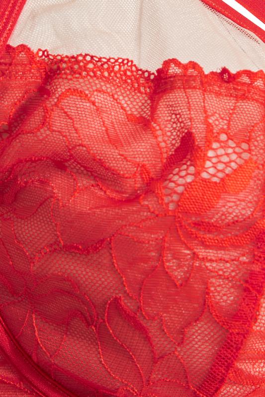 Red Boudoir Lace Strap Detail Plunge Bra_S.jpg