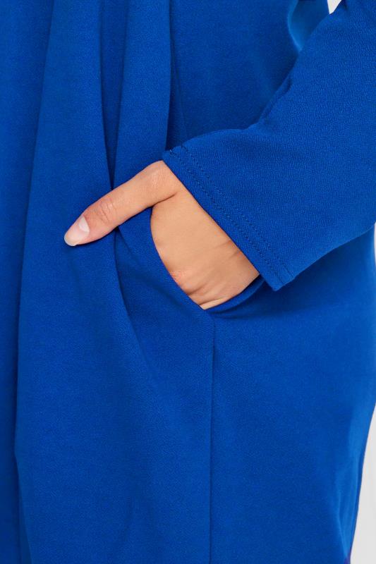 LTS Tall Women's Cobalt Blue Scuba Longline Blazer | Long Tall Sally 7