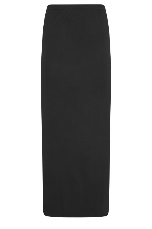 Petite Women's Black Tube Maxi Skirt | PixieGirl 4