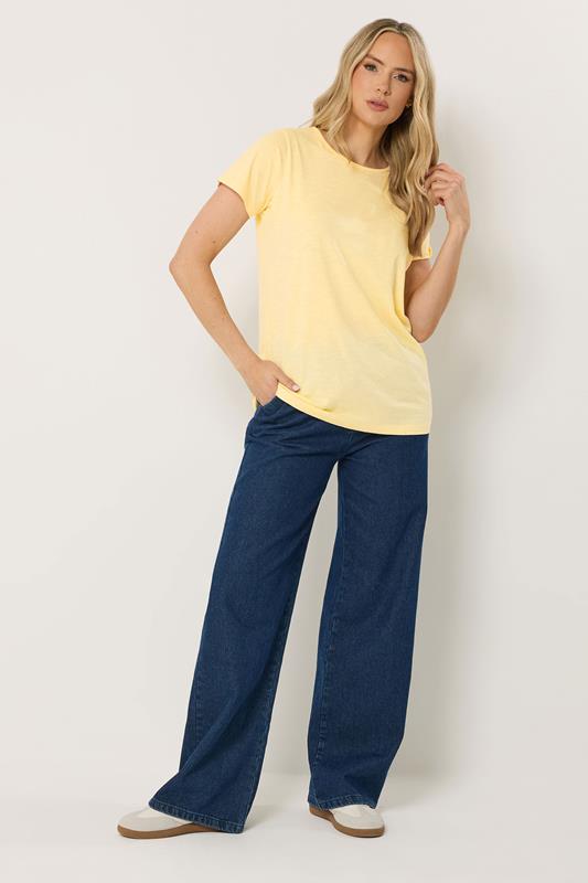 LTS Tall 3 PACK Women's Chocolate Brown & Light Blue Cotton V-Neck T-Shirts | Long Tall Sally 7