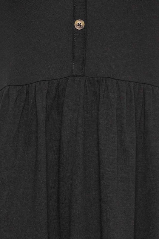 PixieGirl Black Button Through Midi Dress | PixieGirl  5