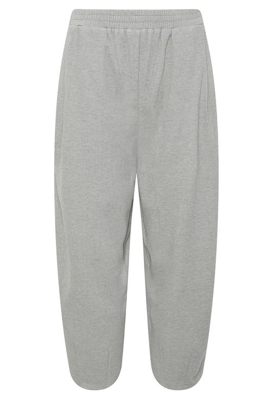  PixieGirl Petite Grey Brushed Barrel Leg Trousers