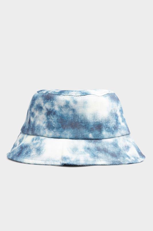 Blue Tie Dye Bucket Hat 1