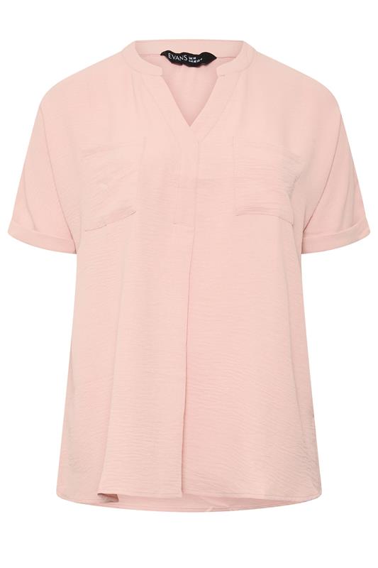EVANS Plus Size 2 Pack Brown And Pink Utility Shirts | Evans 7