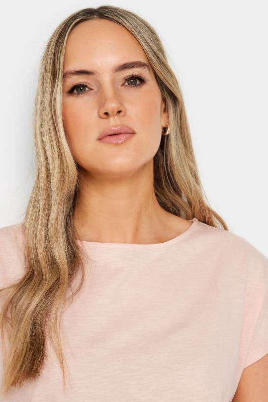 LTS Tall Womens Blush Pink Short Sleeve T-Shirt | Long Tall Sally 4