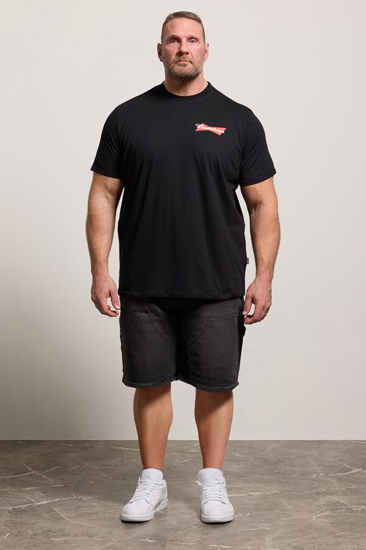 BadRhino Big & Tall Black Beer Graphic T-Shirt | BadRhino 1