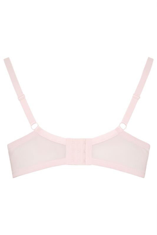 YOURSET 2 PACK Plus Size Pink & Grey Padded Underwired Bras | Yours Clothing 11