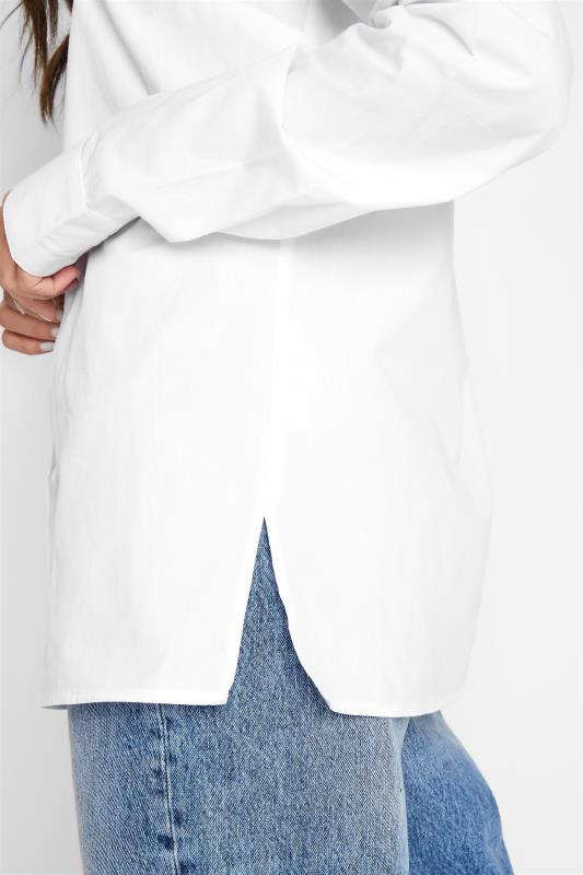 LTS Tall White Cotton Shirt 5