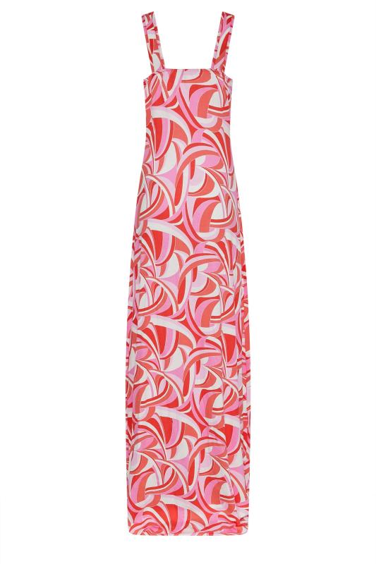 LTS Tall Women's Pink Swirl Print Maxi Dress | Long Tall Sally 7