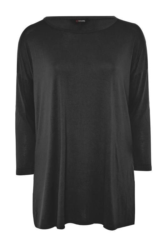 Black Long Sleeve Oversized T-Shirt_F.jpg