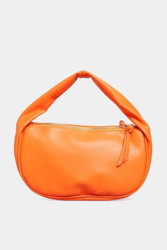 Orange Slouch Handle Bag 3