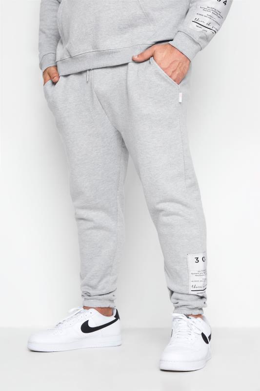 Men's  304 CLOTHING Grey Patch Joggers