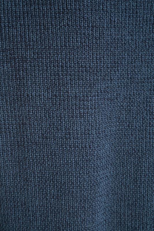 Curve Navy Blue Ribbed Knit Tabard Vest_S.jpg