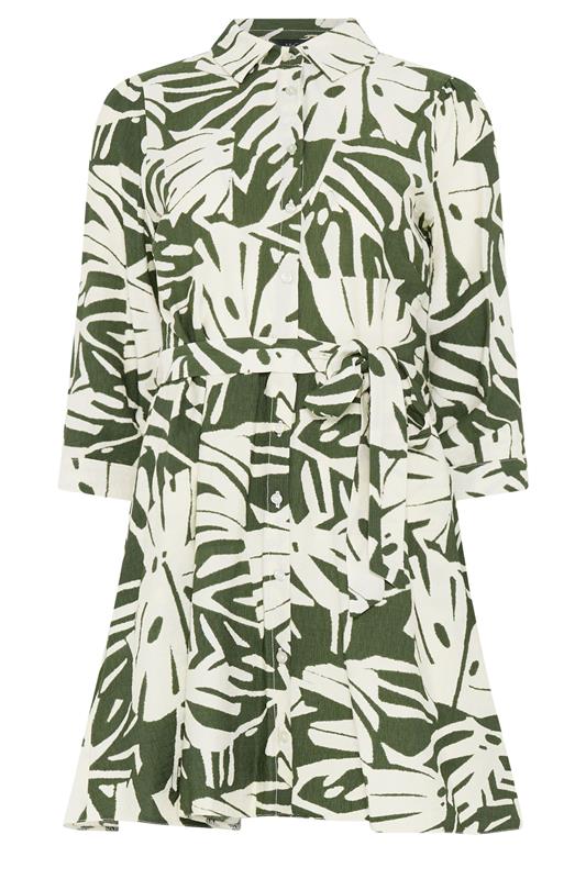 M&Co Green Leaf Print Tunic Shirt | M&Co 5