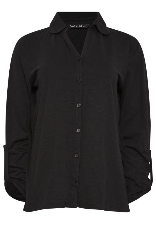 M&Co Black Cotton Shirt | M&Co 6