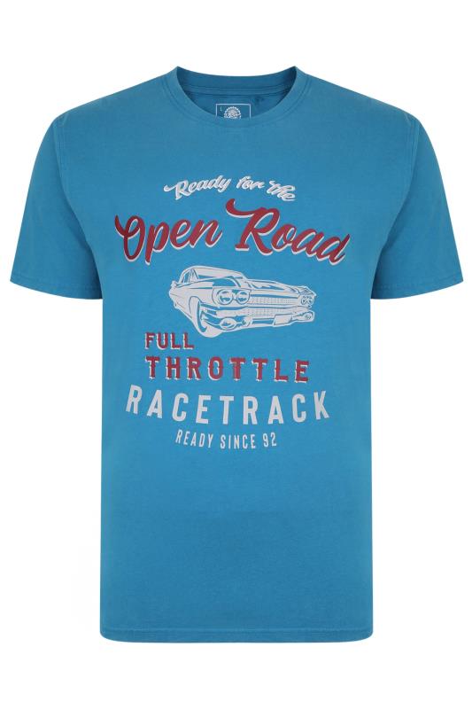 KAM Blue 'Open Road Throttle' T-Shirt_FF.jpg