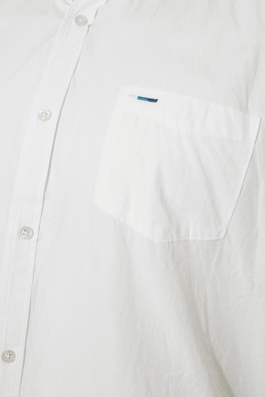 BadRhino White Cotton Poplin Short Sleeve Shirt_S.jpg